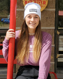 Grey and White Beanies