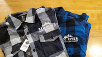 Black  and Blue Flannels