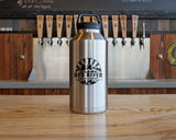Stainless Steel Vacuum Insulated Growler (multiple colors available)