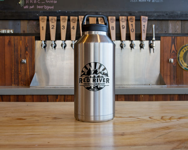 Stainless Steel Vacuum Insulated Growler (multiple colors available) – Red  River Brewing Company & Distillery