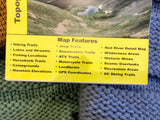 Recreational Map of Red River, Taos Ski Valley, and Vicinity